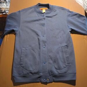 Tudor Court Snap-Front Sweatshirt Jacket